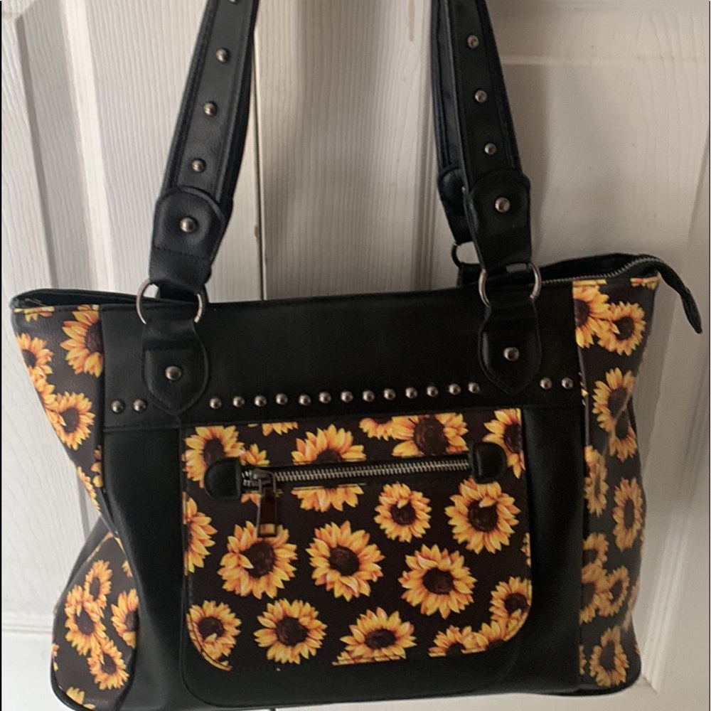 Sunflower Conceal Carry Tote